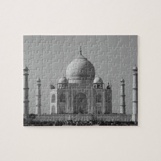 Puzzle taj mahal grey (Horizontal)