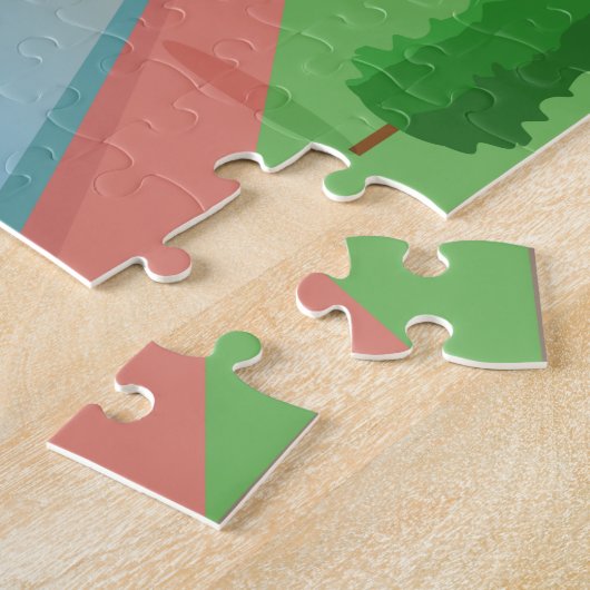 Puzzle Taj Mahal, Inde (Côté)