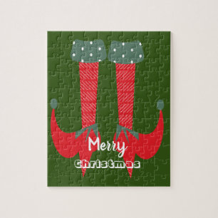 Puzzle Talons de Lutin de Noël Joyeux Noël