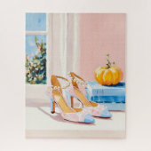 Puzzle Talons Hauts de Mode Glamour d'Automne (Vertical)