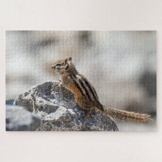 Puzzle Tamia sur les rochers – Instantané de la faune