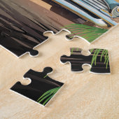 Puzzle Tampa Florida belle affiche de voyage. (Côté)