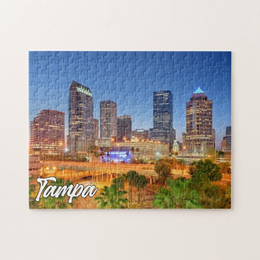 Puzzle Tampa, Floride, États-Unis (Horizontal)