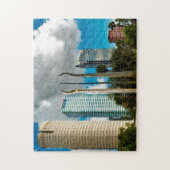 Puzzle Tampa Floride Skyline. (Vertical)