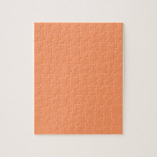 Puzzle Tangerine atomique (couleur unie)