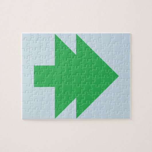 Puzzle Tangram d'arbre de Noël (Horizontal)