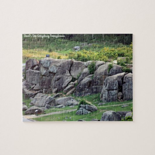 Puzzle Tanière du Diable Gettysburg Pennsylvanie (Horizontal)