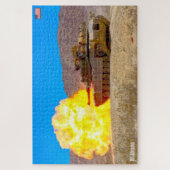 Puzzle TANK DE BATAILLE US - ABRAMS M1 (20x30 pouces) (Vertical)