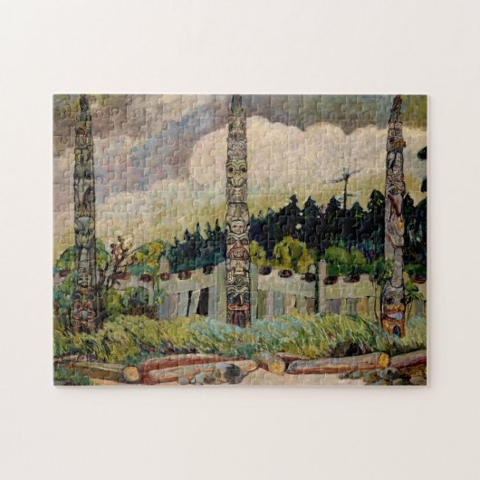 Puzzle Tanoo, c.r.I., 1913 par Emily Carr (Horizontal)