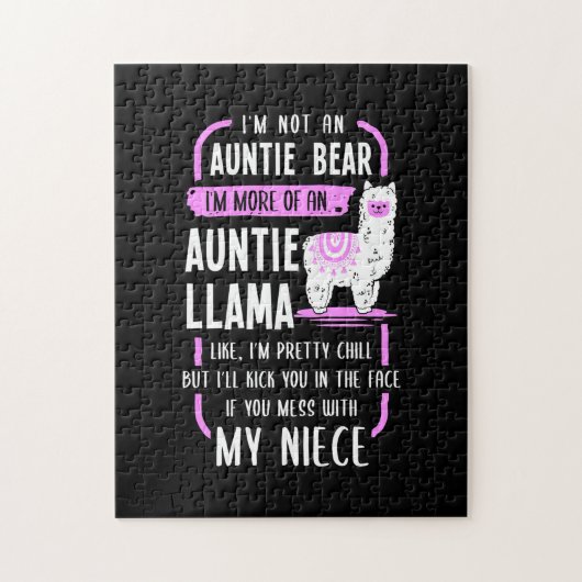 Puzzle Tante Lama (Vertical)
