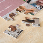 Puzzle Tante, Tante Définition 14 Photo Collage Pink Fun (Côté)