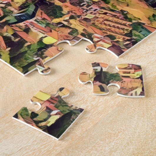 Puzzle TAORMINE - Sicile - (Côté)