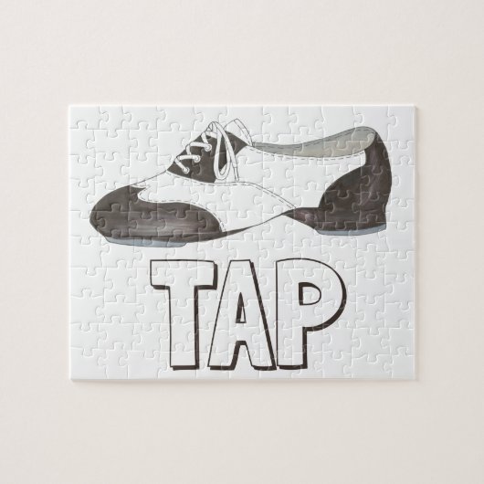 Puzzle TAP Chaussure Danse Enseignant Danseur Tapdance Ca (Horizontal)