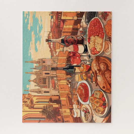 Puzzle Tapas À Barcelone (Vertical)