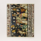 Puzzle TAPESTRE BAYEUX 1066 Mort du roi Harold (Vertical)