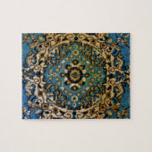 Puzzle Tapis bleu Oriental (Horizontal)