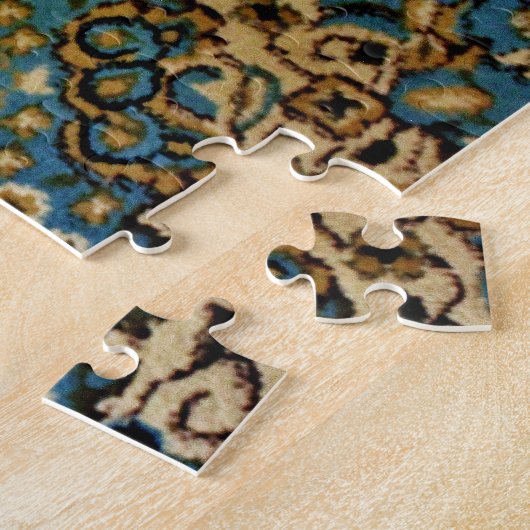 Puzzle Tapis bleu Oriental (Côté)