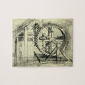 Puzzle Tapis propulsé par Leonardo da Vinci (Horizontal)
