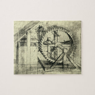 Puzzle Tapis propulsé par Leonardo da Vinci