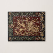 Puzzle Tapisserie du lion royal (Horizontal)