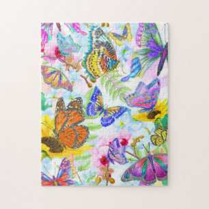Puzzle Tapisserie papillon