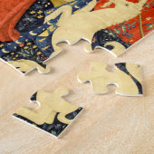 Puzzle Tapisseries Unicorne Lady Legend Médiéval (Côté)