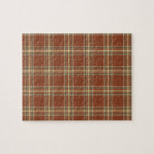 Puzzle Tartan Brown (Horizontal)