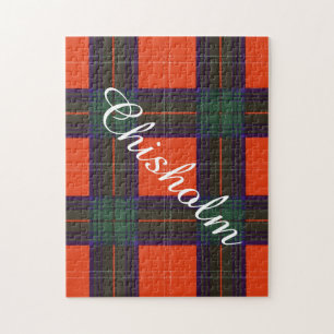 Puzzle Tartan d'écossais de plaid de clan de Chisholm