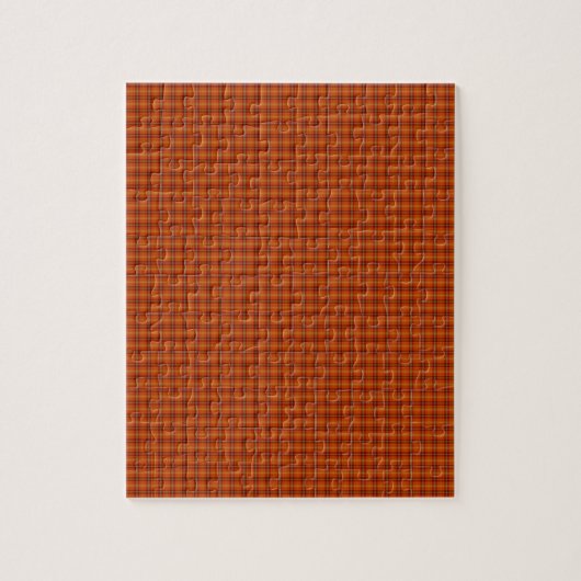 Puzzle Tartan orange (Vertical)