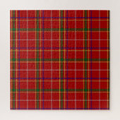 Puzzle Tartan rouge coloré (Vertical)