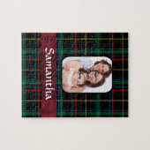 Puzzle Tartan rouge et vert (Horizontal)