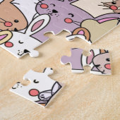 Puzzle Tas de lapins ! Mignons, mais difficiles (Côté)
