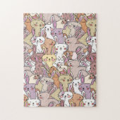 Puzzle Tas de lapins ! Mignons, mais difficiles (Vertical)