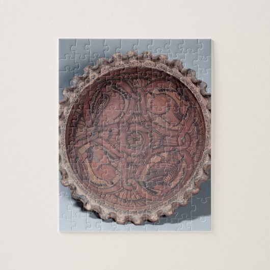 Puzzle Tasse copte, terre cuite peinte avec des (Vertical)