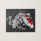 PUZZLE TATOO DE POISSON KOI (Horizontal)