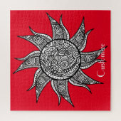 Puzzle Tatouage de henné Sun Thunder_Cove (Vertical)