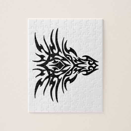 Puzzle Tatouage de visage de dragon (Vertical)