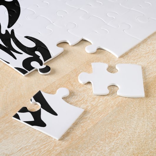 Puzzle Tatouage Visage Dragon (Côté)