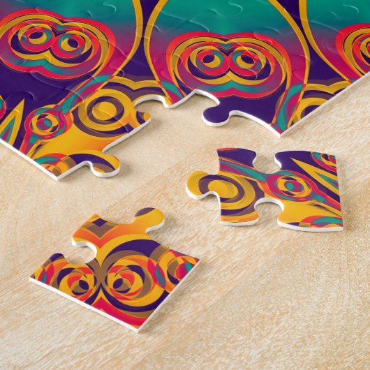 Puzzle Tattoo Kaleidoscope Fractal (Côté)