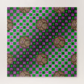 Puzzle Taureau & Coq de terre (Horizontal)