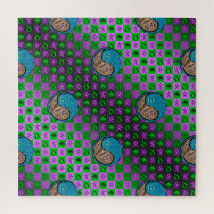 Puzzle Taureau & Sanglier d'eau