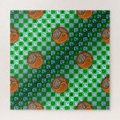 Puzzle Taureau & Serpent de Bois (Horizontal)