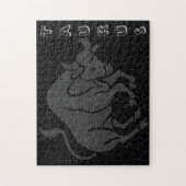 Puzzle Taurus translucide (Vertical)