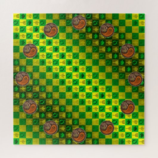 Puzzle Taurus & Wood Monkey (Horizontal)