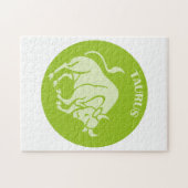 Puzzle Taurus, Zodiac Sign, Horoscope, Astrology (Horizontal)