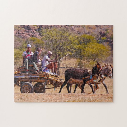 Puzzle Taxi local. (Horizontal)