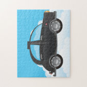 Puzzle Taxi noir (Vertical)