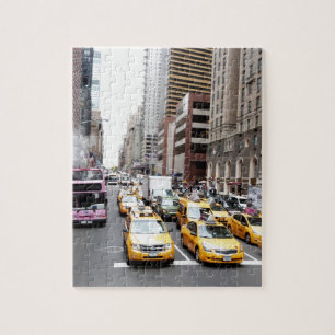 Puzzle Taxis de la ville de New York