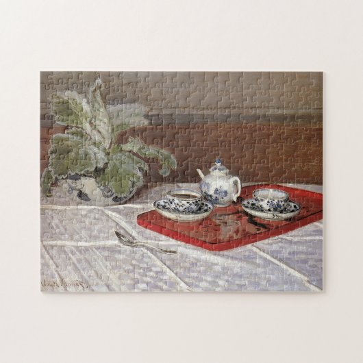 Puzzle Tea Set Monet Art (Horizontal)