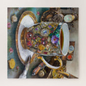 Puzzle Tea Time Avec Le Voyageur Du Temps (Horizontal)